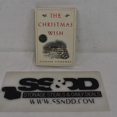 Hardcover Book "The Christmas Wish" by Richard Siddoway - New