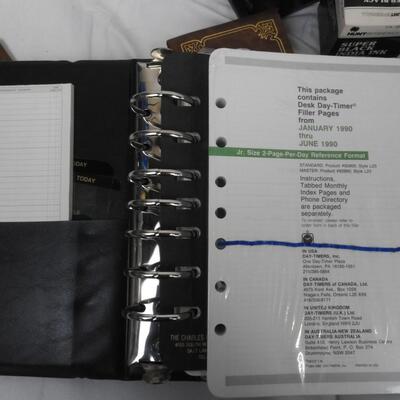 Office Lot: Pens, Markers, Calendar, Stapler, Ink, etc
