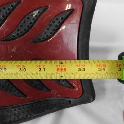 Ripstick Caster Board, Red in Good Condition, 34 Inches Long
