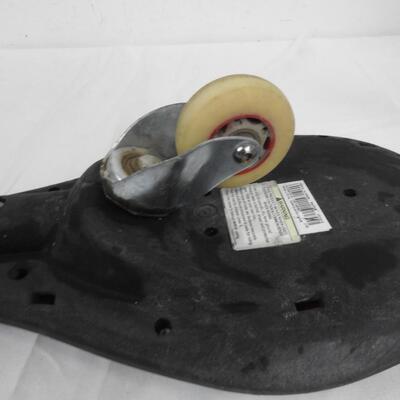 Ripstick Caster Board, Red in Good Condition, 34 Inches Long