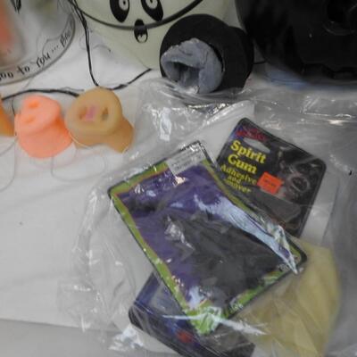 9+ Halloween Lot: Jack-O-Lanterns, Trick or Treat Buckets, Pig Noses