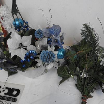 10 pc Decor, Snowman Decor, Reindeer Ornaments