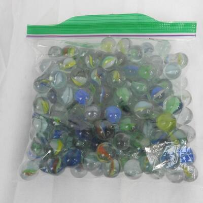 Bag of Approximately 140 Marbles