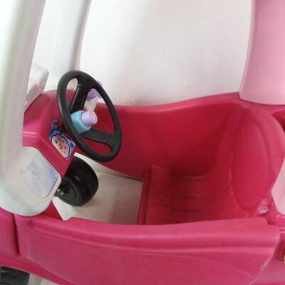 Pink Little Tikes Foot to Floor Car