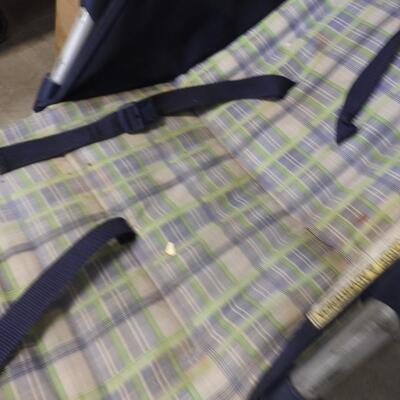 Blue Foldable Graco Stroller, Needs Cleaning
