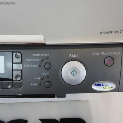 Epson Stylus CX7800 Copier, No Ink Cartridge or Power Cord Included, Turns On