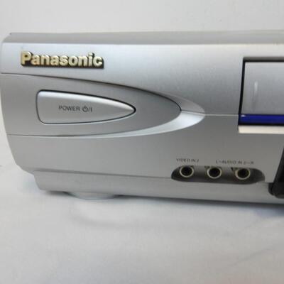 Panasonic VCR & Magnavox DVD Player