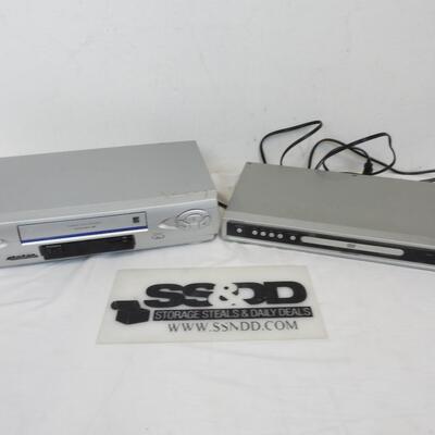 Panasonic VCR & Magnavox DVD Player