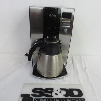 Mr Coffee 10 Cup Coffee Maker PSTX91. Turn on (not further tested)