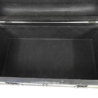 Wooden Brown and Black Chest