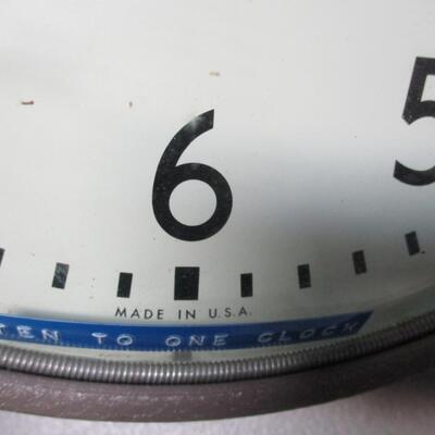 Vintage Simplex Wall Clock - "Colorado Midland Railway Pikes Peak Route"