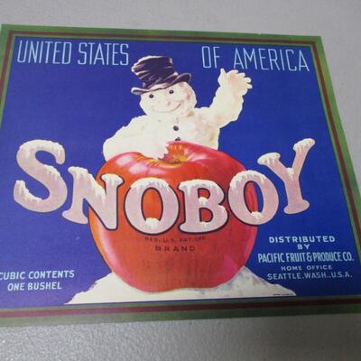 United States Of America 'Snoboy" Advertising Sign