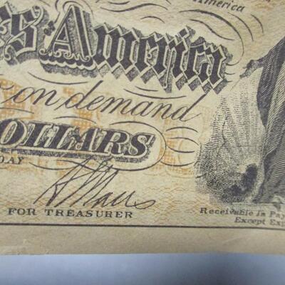 Confederate States Of America 100 Dollar Bill One Hundred Dollars