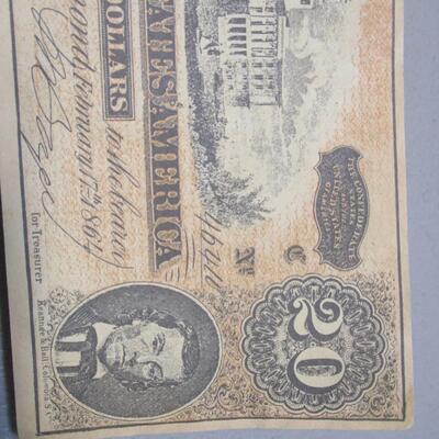 Confederate States Of America Twenty Dollars  - Richmond 1864