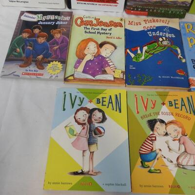 13 Children Novels: Ivy + Bean Series to Juggling to Kleptodogs
