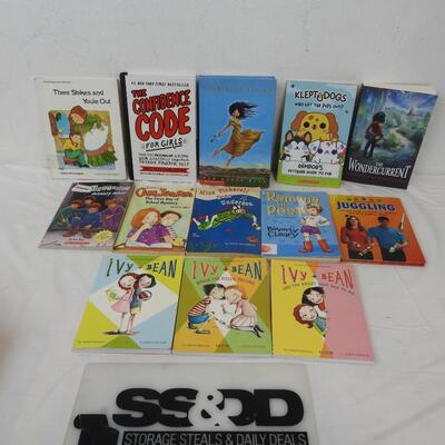 13 Children Novels: Ivy + Bean Series to Juggling to Kleptodogs