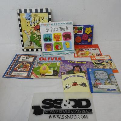 11 Early Beginner Kid Books: The Real Mother Goose to Just Because I am