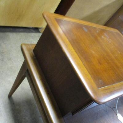 Lane Wooden Retro End Table