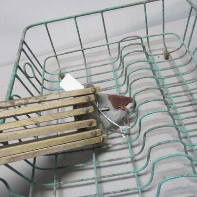 Vintage Basketball Hoop - Towel Hanger - Wash Rack