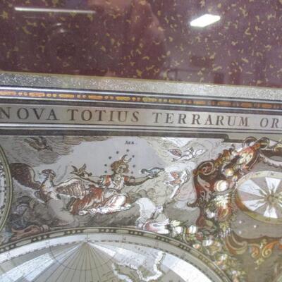 Framed Nova Totius Terrarum Orbis Tabula Auctore F. DE Wit. Picture