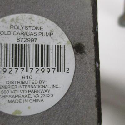 Polystone Old Car Gas Pumps