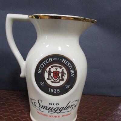 Glenfiddich & Old Smugglers Pub Jug Pitchers