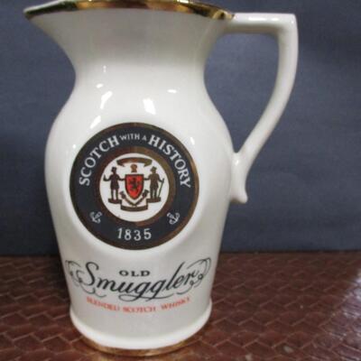 Glenfiddich & Old Smugglers Pub Jug Pitchers