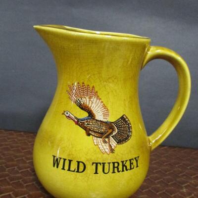 Wild Turkey & Seagram's 7 Pub Jug Pitchers