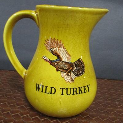 Wild Turkey & Seagram's 7 Pub Jug Pitchers