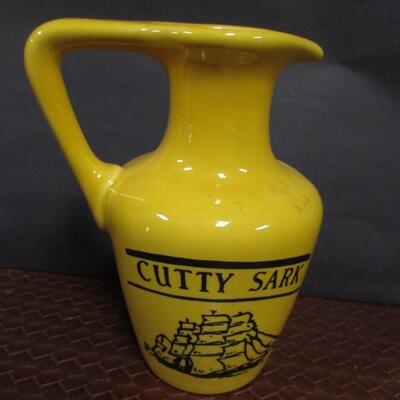 Canadian Club C.C & Cutty Sark Pub Jug Pitchers