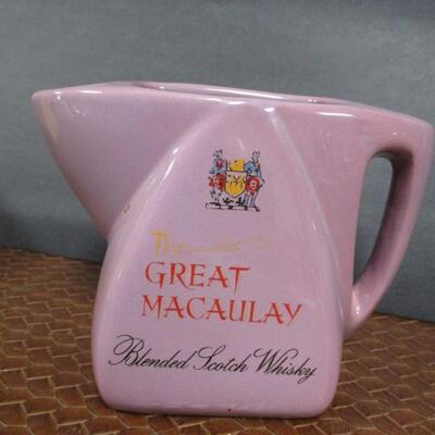 Great Macaulay & Cutty Sark Pub Jug Pitchers