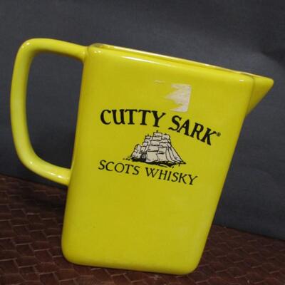 Great Macaulay & Cutty Sark Pub Jug Pitchers