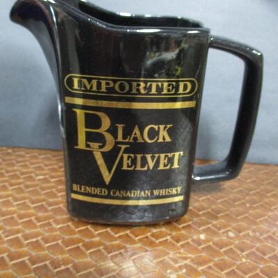 Seagram's VO Canadian Club & Black Velvet Pub Jug Pitchers