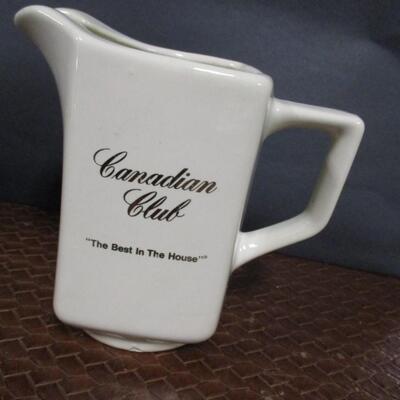 Seagram's VO Canadian Club & Black Velvet Pub Jug Pitchers