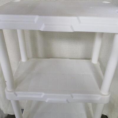 4 Tier Breakdown Plastic Shelving Unit