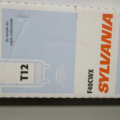 Box Of 4100K Fluorescent Light Bulbs - T12