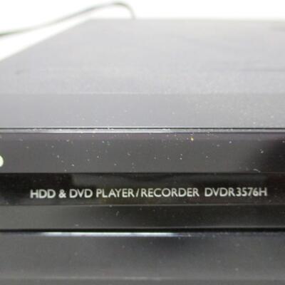 HDD & DVD Player/Recorder DVDR3576H