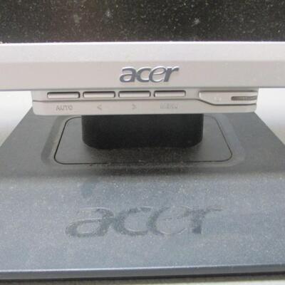 ACER | LCD Monitor | AL2016W | 20 Inch Widescreen | VGA Input | PC Screen