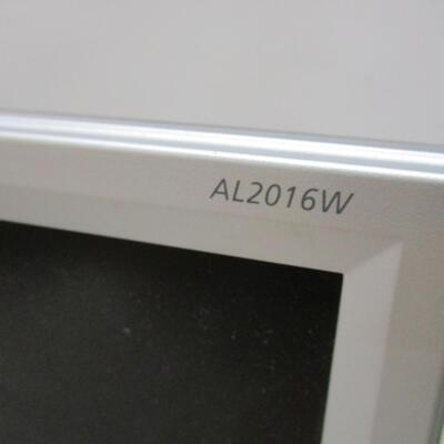 ACER | LCD Monitor | AL2016W | 20 Inch Widescreen | VGA Input | PC Screen