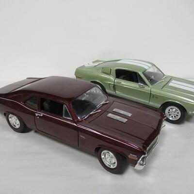 1968 Ford Shelby 500K Road Legends & 1969/1970 Chevrolet Nova SS  Scale 1/18