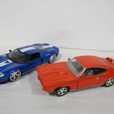 1969 Judge GTO & Jada Ford GT 2005 Scale 1/24