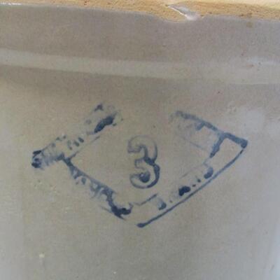 #3 Stoneware Crock