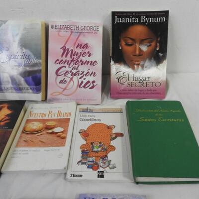 20 pc Spanish Books Buenos Dias, Espiritu Santo -to- Obras Poeticas Completas