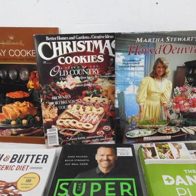 12 pc Cookbooks: Holiday Coobook -to- Perfumes and Flavours of Liguria