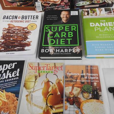 12 pc Cookbooks: Holiday Coobook -to- Perfumes and Flavours of Liguria