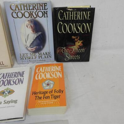 5 Catherine Cookson Books Plainer Still -to- Heritage of Folly The Fen Tiger