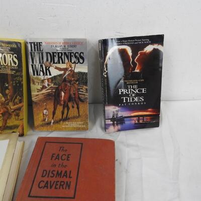 9 Fiction Novels: Morning, Noon & Night -to- The Face in the Dismal Cavern
