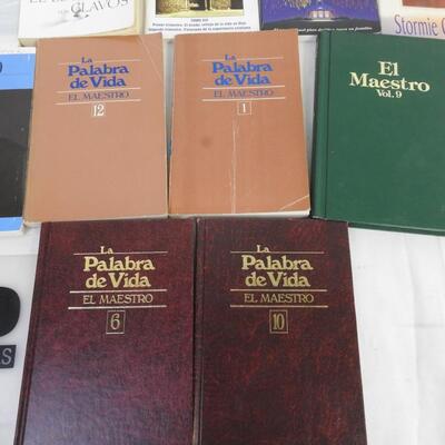 18 Spanish Books: Pasos Hacia la Paz Interior -to- La Palabra de Vida El Maestro