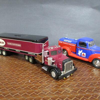 Citgo Tanker Bank & Ertl Snap On Truck Bank