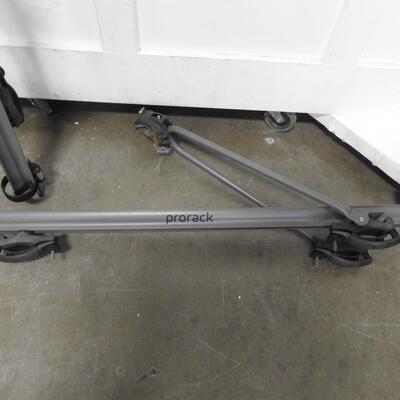 2 Prorack Bicycle Overhead Car Mounts, Each Holds One Bike, Good Condition